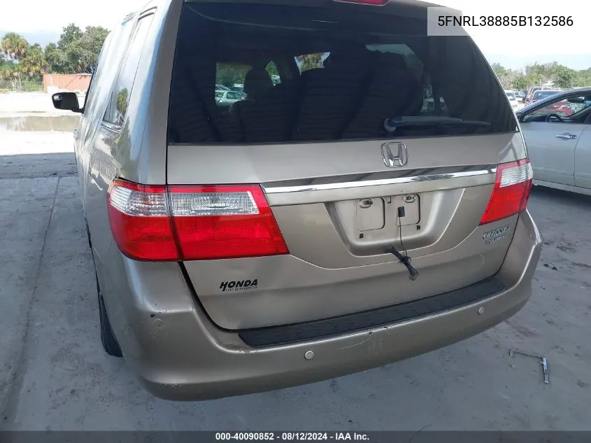 5FNRL38885B132586 2005 Honda Odyssey Touring