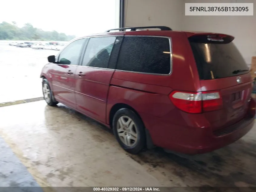 2005 Honda Odyssey Ex-L VIN: 5FNRL38765B133095 Lot: 40329302