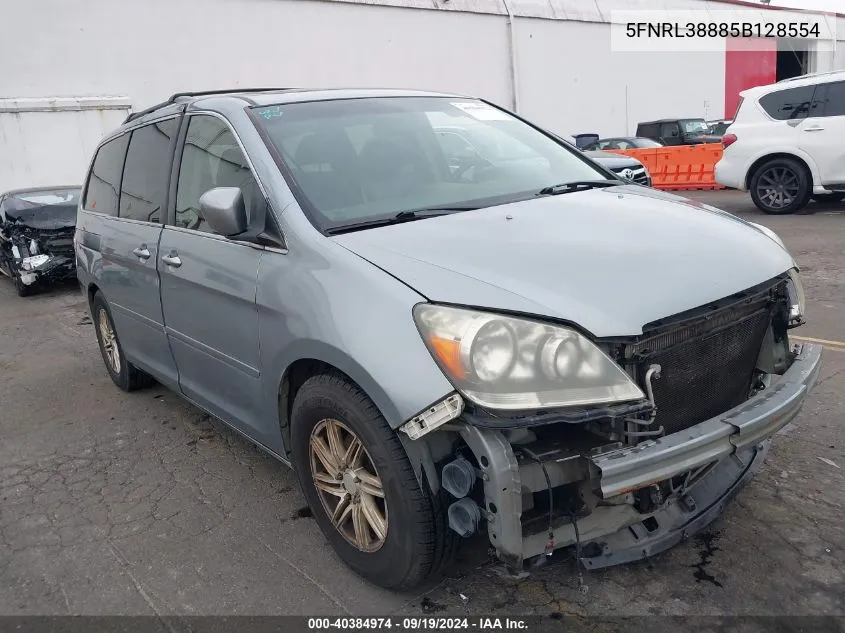 5FNRL38885B128554 2005 Honda Odyssey Touring