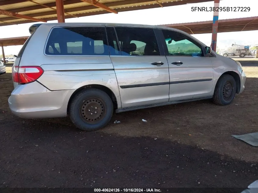 5FNRL38295B127229 2005 Honda Odyssey Lx