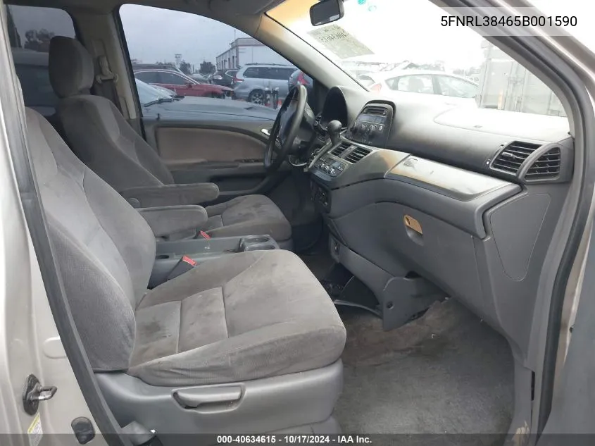 5FNRL38465B001590 2005 Honda Odyssey Ex