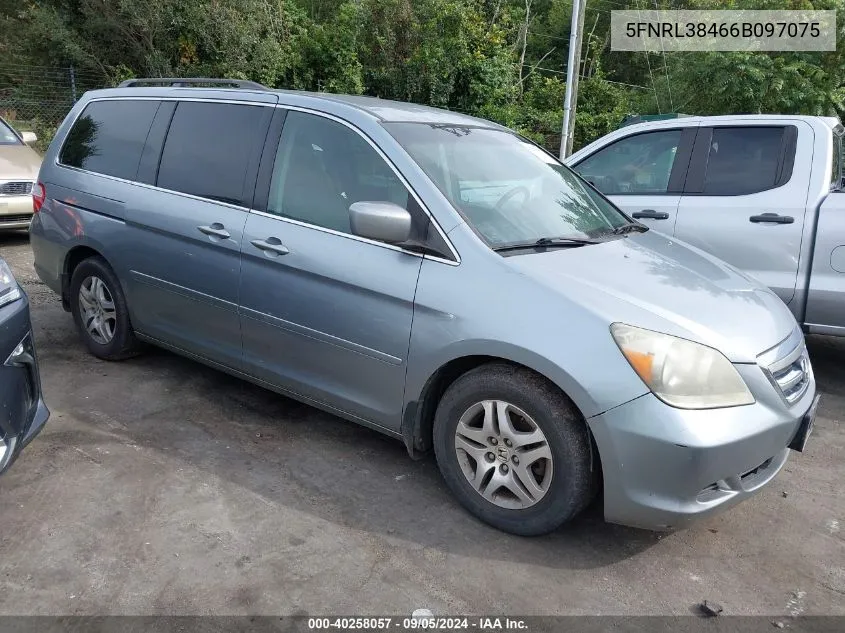 5FNRL38466B097075 2006 Honda Odyssey Ex