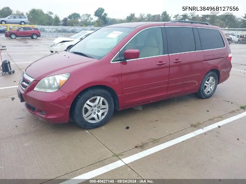 5FNRL38496B127556 2006 Honda Odyssey Ex