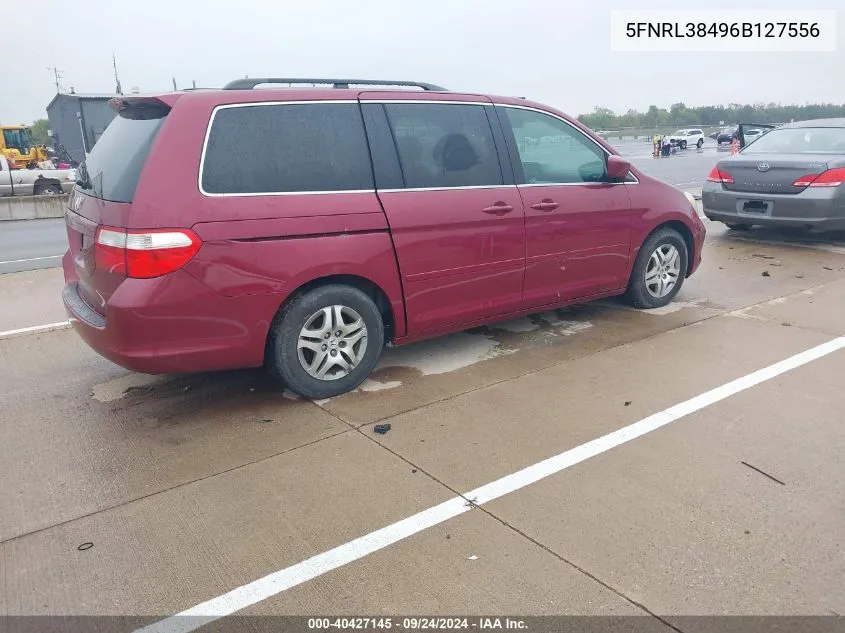 5FNRL38496B127556 2006 Honda Odyssey Ex