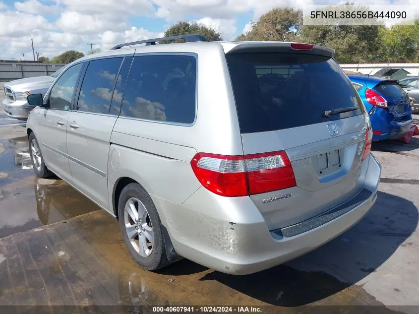 2006 Honda Odyssey Ex-L VIN: 5FNRL38656B444090 Lot: 40607941