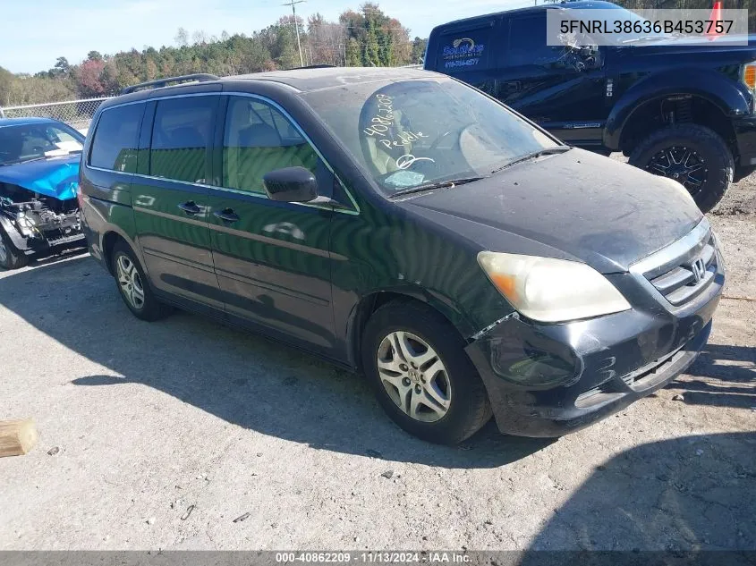 5FNRL38636B453757 2006 Honda Odyssey Ex-L