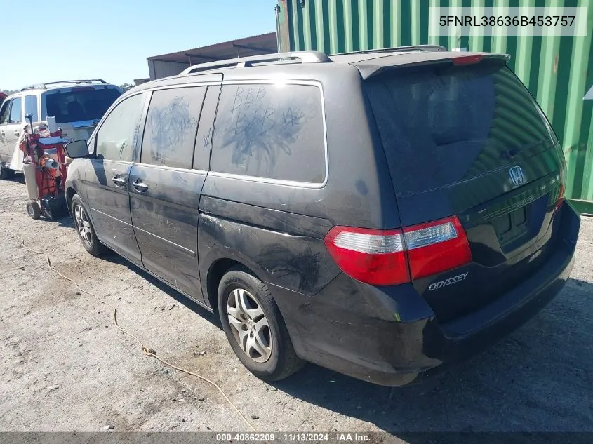 5FNRL38636B453757 2006 Honda Odyssey Ex-L