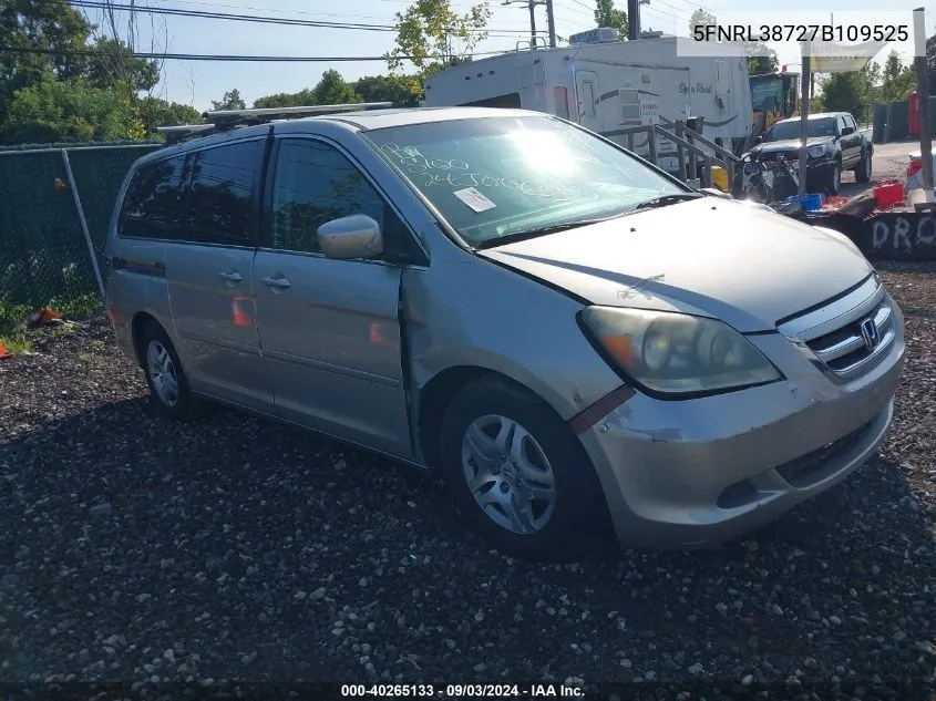 5FNRL38727B109525 2007 Honda Odyssey Ex-L