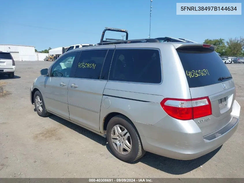 5FNRL38497B144634 2007 Honda Odyssey Ex