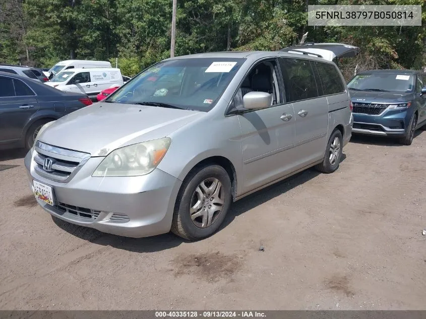 5FNRL38797B050814 2007 Honda Odyssey Ex-L