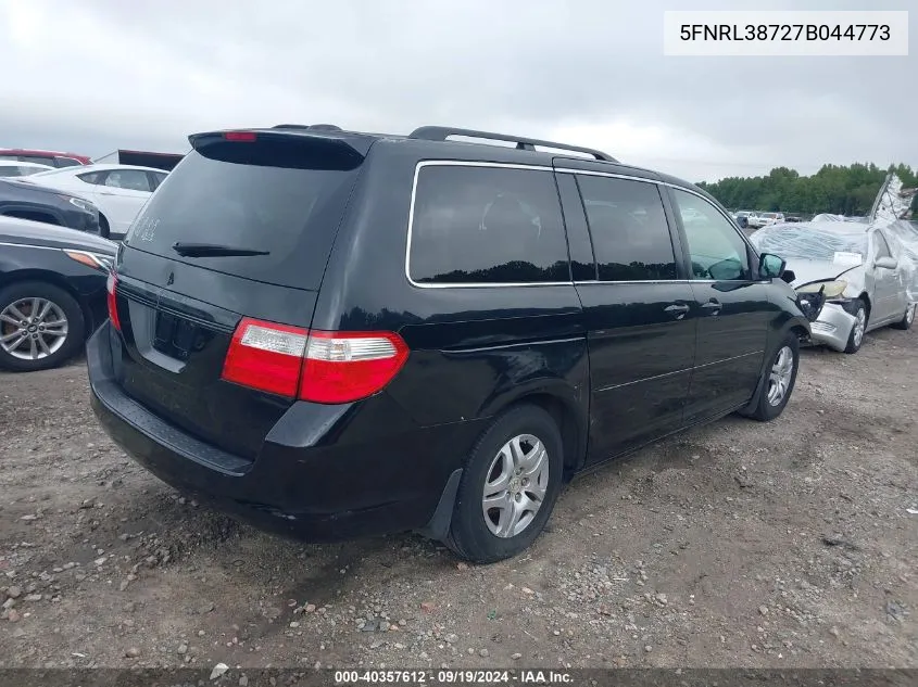 5FNRL38727B044773 2007 Honda Odyssey Ex-L