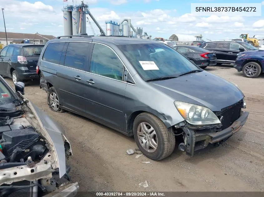 5FNRL38737B454272 2007 Honda Odyssey Ex-L