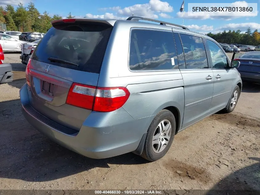 5FNRL384X7B013860 2007 Honda Odyssey Ex