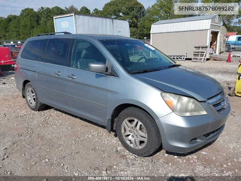 5FNRL38757B099282 2007 Honda Odyssey Ex-L