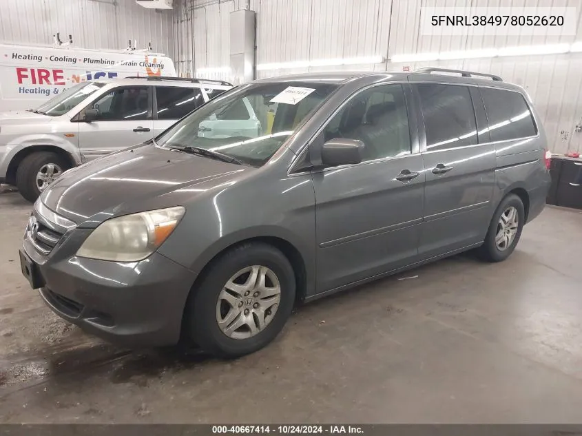 5FNRL384978052620 2007 Honda Odyssey Ex