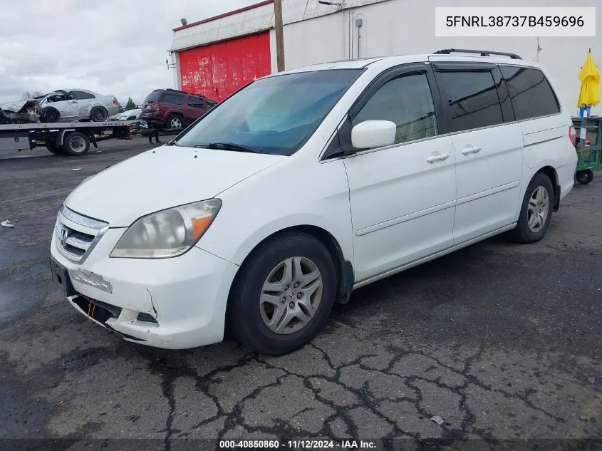 5FNRL38737B459696 2007 Honda Odyssey Ex-L