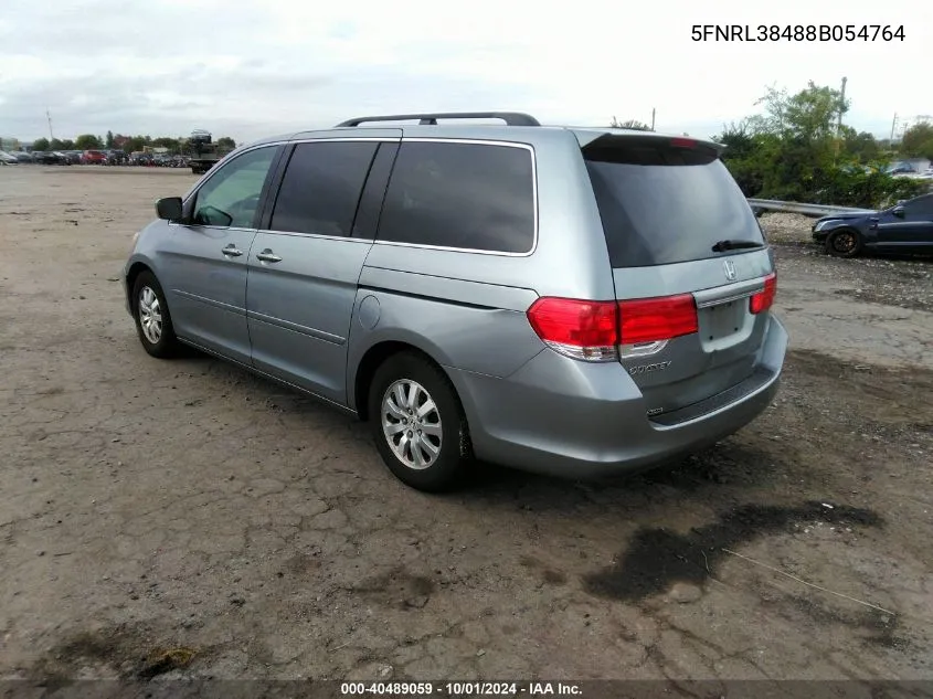 5FNRL38488B054764 2008 Honda Odyssey Ex