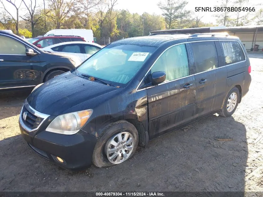 2008 Honda Odyssey Ex-L VIN: 5FNRL38678B054966 Lot: 40879304