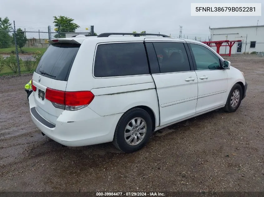 5FNRL38679B052281 2009 Honda Odyssey Ex-L