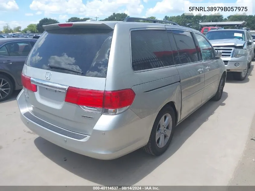 2009 Honda Odyssey Touring VIN: 5FNRL38979B057975 Lot: 40114537