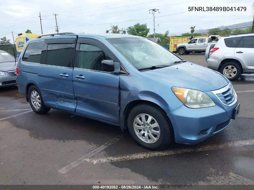 5FNRL38489B041479 2009 Honda Odyssey Ex