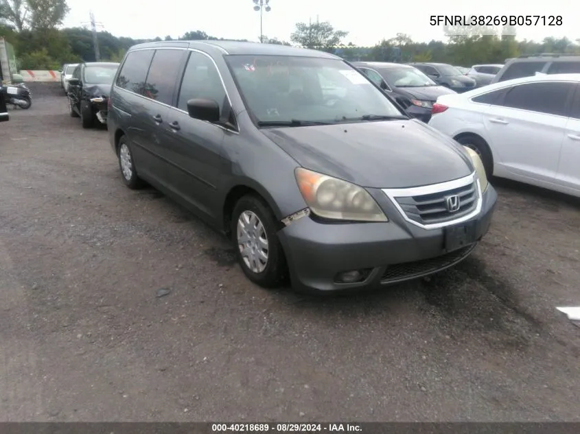 5FNRL38269B057128 2009 Honda Odyssey Lx