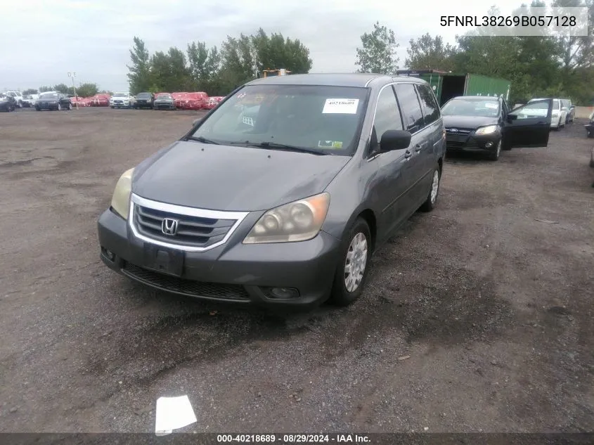 5FNRL38269B057128 2009 Honda Odyssey Lx