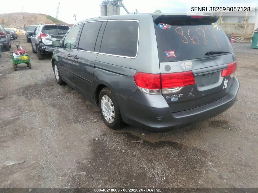 5FNRL38269B057128 2009 Honda Odyssey Lx