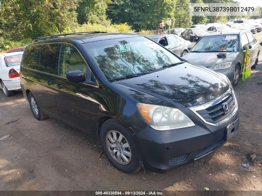 5FNRL38739B012479 2009 Honda Odyssey Ex-L