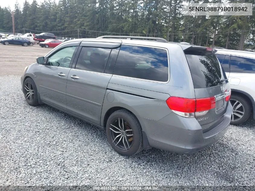 5FNRL38879B018942 2009 Honda Odyssey Touring