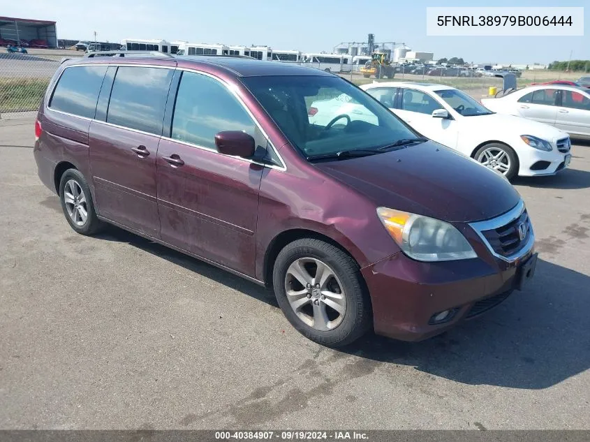 2009 Honda Odyssey Touring VIN: 5FNRL38979B006444 Lot: 40384907