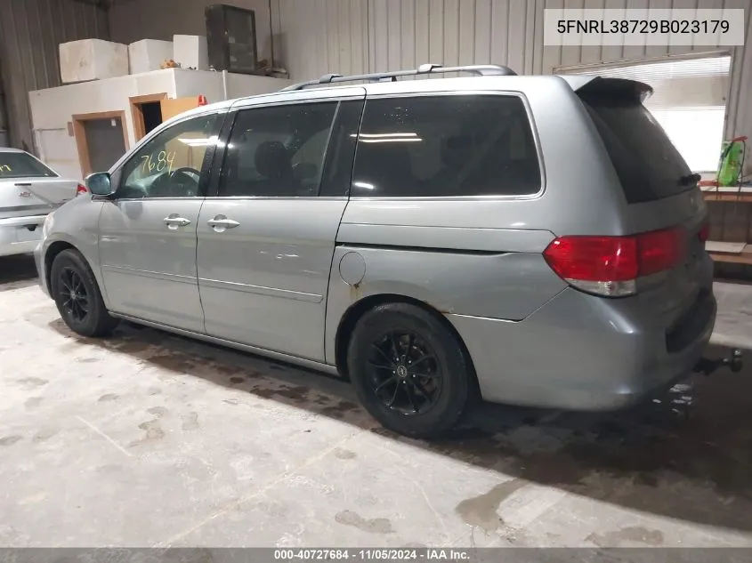 5FNRL38729B023179 2009 Honda Odyssey Ex-L