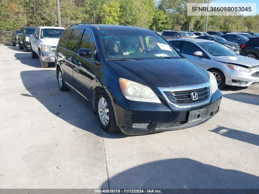 5FNRL38609B053045 2009 Honda Odyssey Ex-L