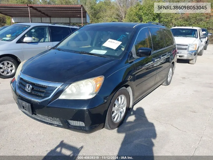 5FNRL38609B053045 2009 Honda Odyssey Ex-L