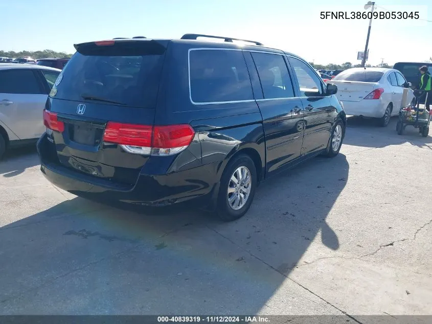 5FNRL38609B053045 2009 Honda Odyssey Ex-L