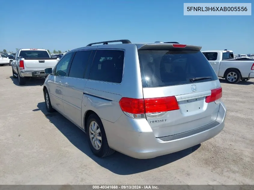 5FNRL3H6XAB005556 2010 Honda Odyssey Exl