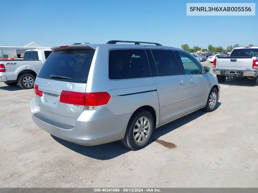 5FNRL3H6XAB005556 2010 Honda Odyssey Exl