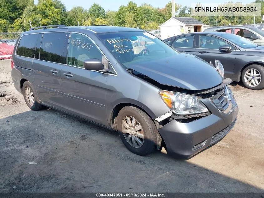 2010 Honda Odyssey Ex-L VIN: 5FNRL3H69AB053954 Lot: 40347051