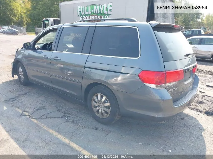 2010 Honda Odyssey Ex-L VIN: 5FNRL3H69AB053954 Lot: 40347051