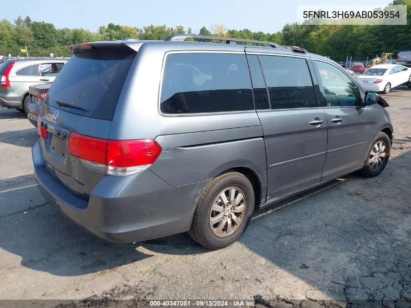 2010 Honda Odyssey Ex-L VIN: 5FNRL3H69AB053954 Lot: 40347051