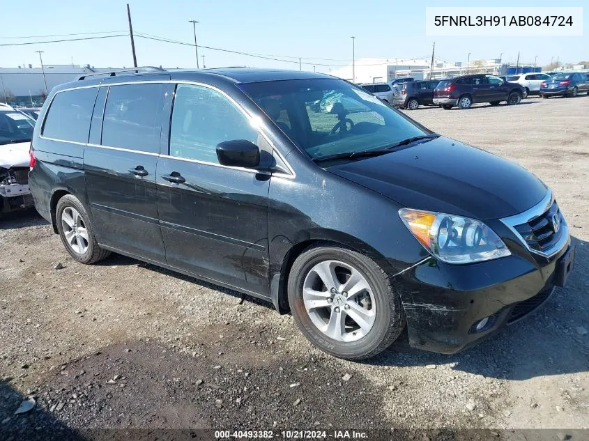 2010 Honda Odyssey Touring VIN: 5FNRL3H91AB084724 Lot: 40493382