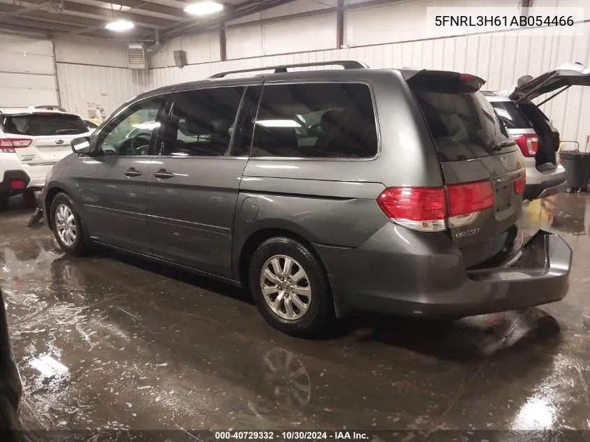 2010 Honda Odyssey Ex-L VIN: 5FNRL3H61AB054466 Lot: 40729332