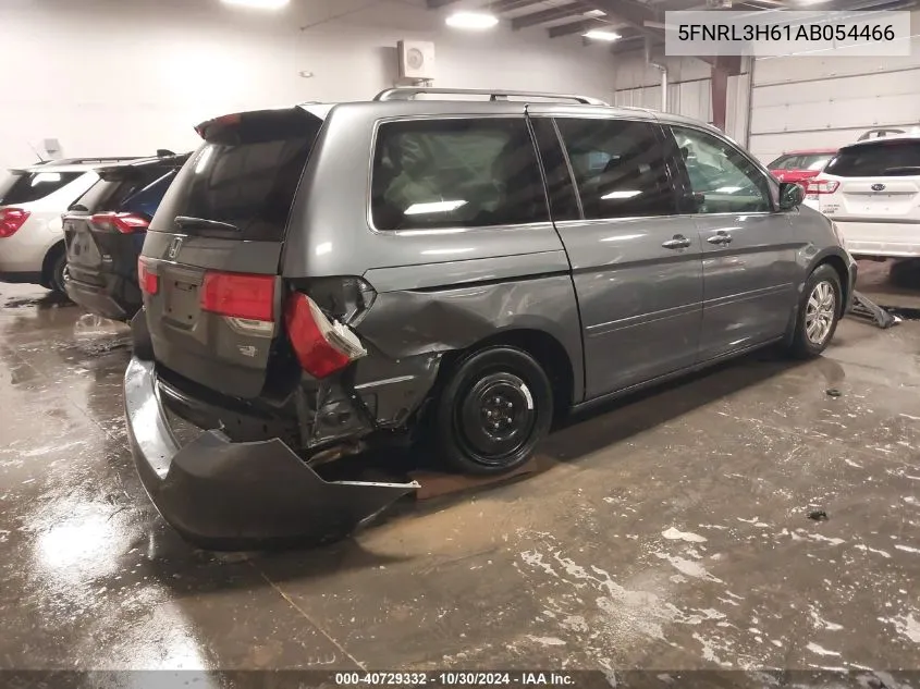 2010 Honda Odyssey Ex-L VIN: 5FNRL3H61AB054466 Lot: 40729332