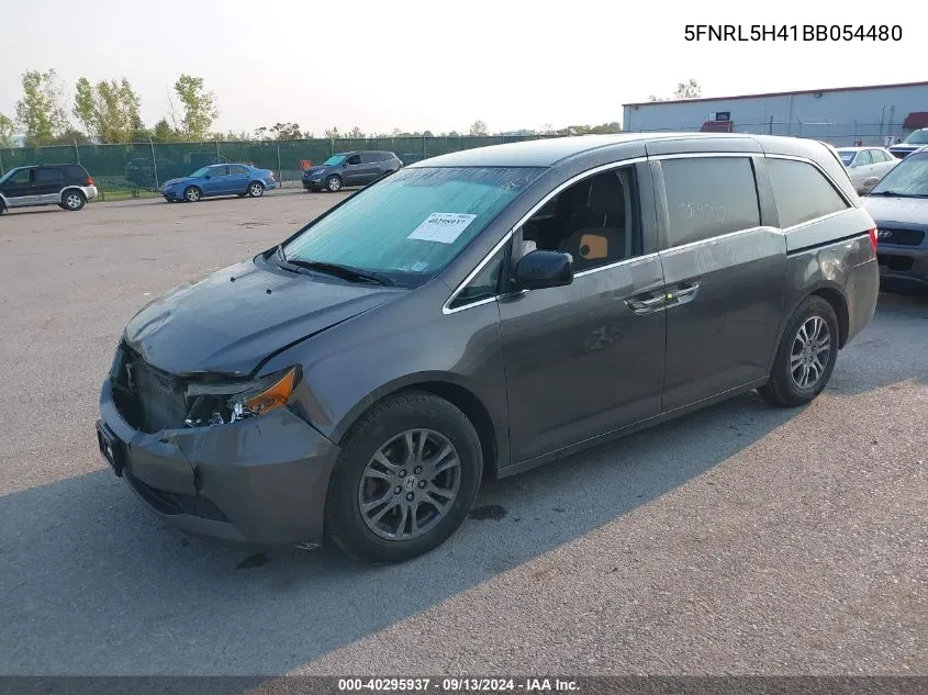 2011 Honda Odyssey Ex VIN: 5FNRL5H41BB054480 Lot: 40295937