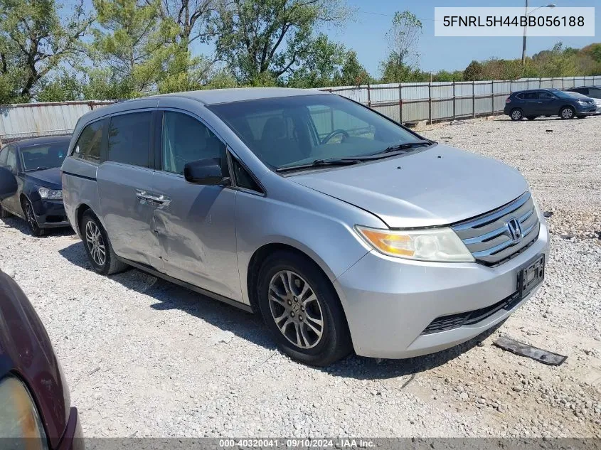 2011 Honda Odyssey Ex VIN: 5FNRL5H44BB056188 Lot: 40320041