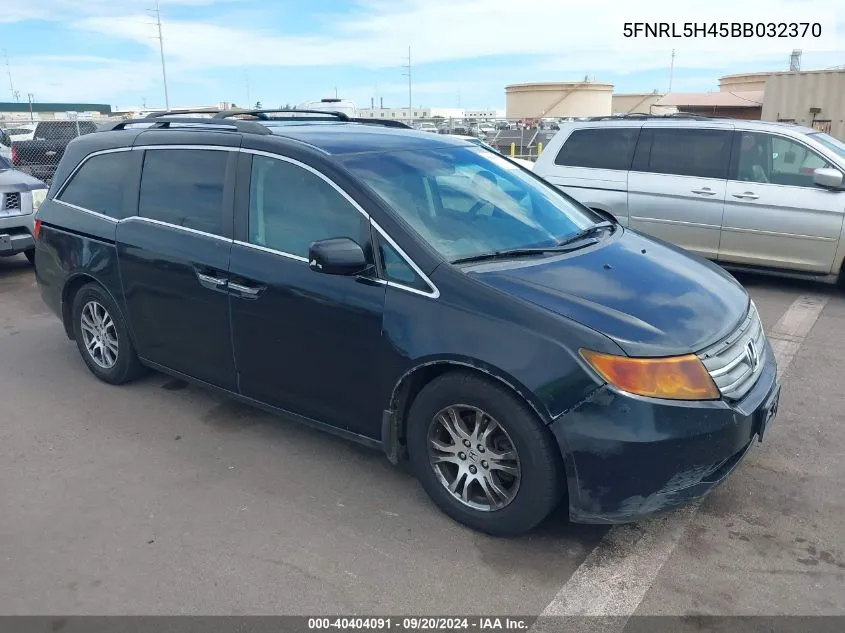 5FNRL5H45BB032370 2011 Honda Odyssey Ex