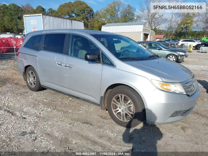 2011 Honda Odyssey Ex-L VIN: 5FNRL5H65BB052166 Lot: 40823987