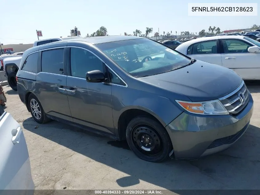 5FNRL5H62CB128623 2012 Honda Odyssey Ex-L