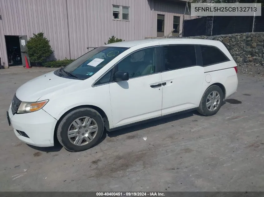 5FNRL5H25CB132713 2012 Honda Odyssey Lx