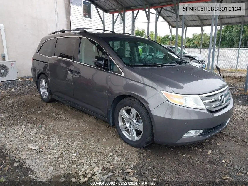 5FNRL5H98CB010134 2012 Honda Odyssey Touring/Touring Elite